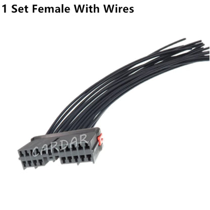 20 Pin Cable Vehicle Cable Socket Automotive Electrical Wire Connector With Pins Terminals