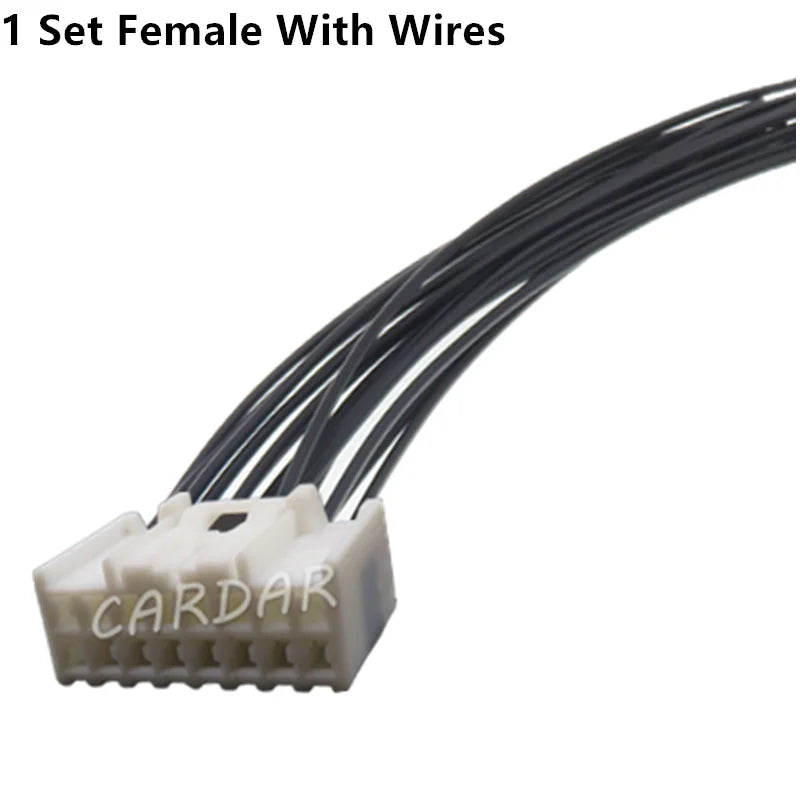 16 Pin MG643315 MG653198 Auto Window Lifter Plug Wire Socket For Chevrolet