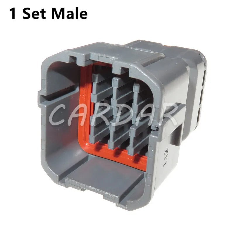 16 Pin KET 7123-7564-30 7222-7564-40 Automotive Connector Auto Wiring Harness Socket For Car Radar