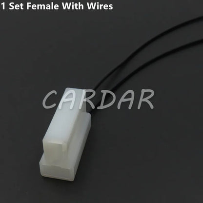 2 Pin 6.3mm Map Sensor Connector Plug Auto Wiring Harness Socket For Toyota