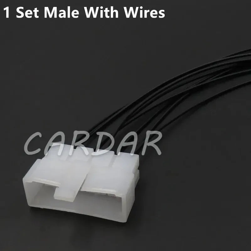 8 Pin 6.3 Series 6110-4583 Auto Large Current Wire Harness Connector Car Male Female Socket