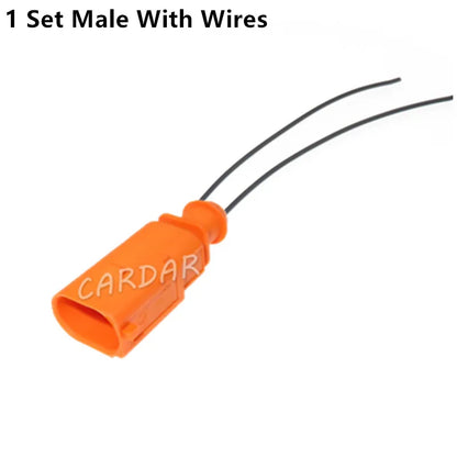 2 Pin 1.5 Series 1-966701-4 6X0973802C Auto Ignition Coil Waterproof Connector Car Water Temperature Sensor Socket