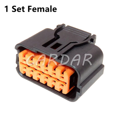 12 Pin HP285-12021 Car Waterproof Socket Miniature Auto Wire Connector 0.6 Series Male And Female Docking Adapter