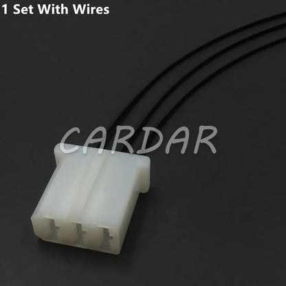 3 Pin 893 906 231 Automotive Electrical Harness Connector 893906231 For VW Cable Socket