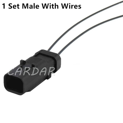 2 Pin 776427-1 776428-1 Car Auto Camshaft Sensor Plug Waterproof Electrical Wiring Harness Connector For Cars Excavator