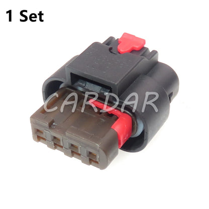 4 Pin 1-1456426-6 Car Louver Intake Grille Motor Wire Harness Socket for Cadillac Auto Electrical Connector