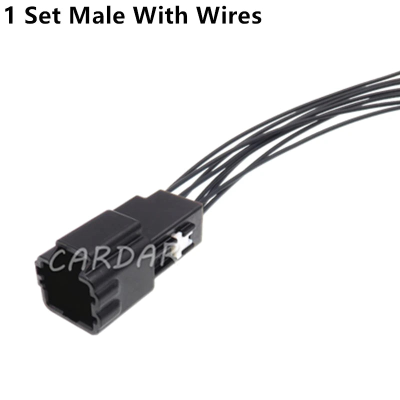 8 Pin 0.6 Series Car Connector Automobile Wire Harness Female Socket Male Plug Unsealed Adapter