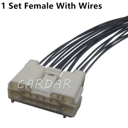 16 Pin 6098-7349 6098-7327 Auto Wire Plug Car Modification Female Male Wire Socket