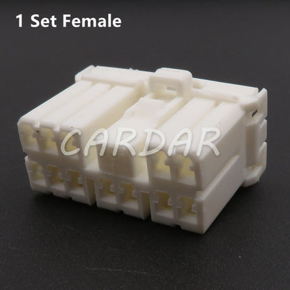 12 Pin 174933-1 173851-1 Auto Conenctor Socket With Terminals Pins