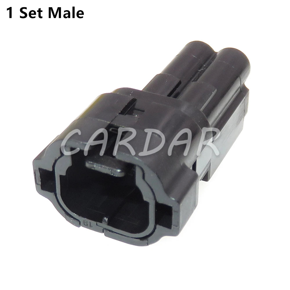 2 Pin 6187-2802 6180-2452 Car Reversing Radar Plug Automobile Oxygen Sensor Wire Cable Socket