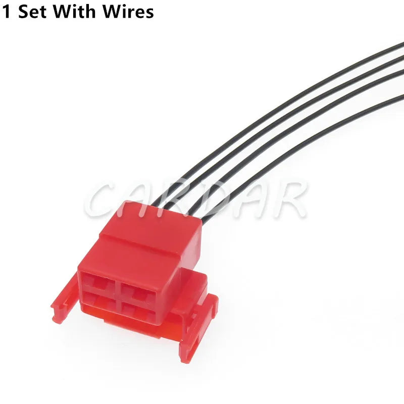 Motorcycle 4 Pin Harness Connector Automotive Electrical Connector Cable Socket