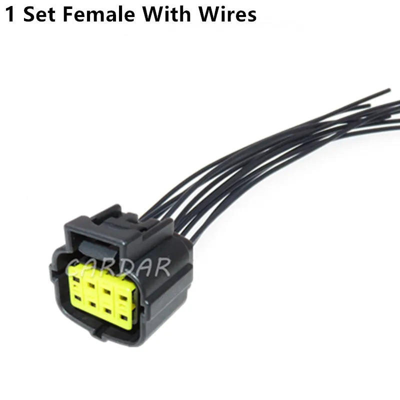 8 Pin 174982-2 174984-2 Sealed Waterproof Wiring Harness Socket Car Electrical Connector For Denso