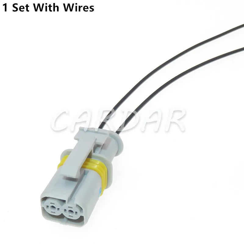 2 Pin/Way 18385000002 Grey Automotive Connector Auto Plug Light Socket