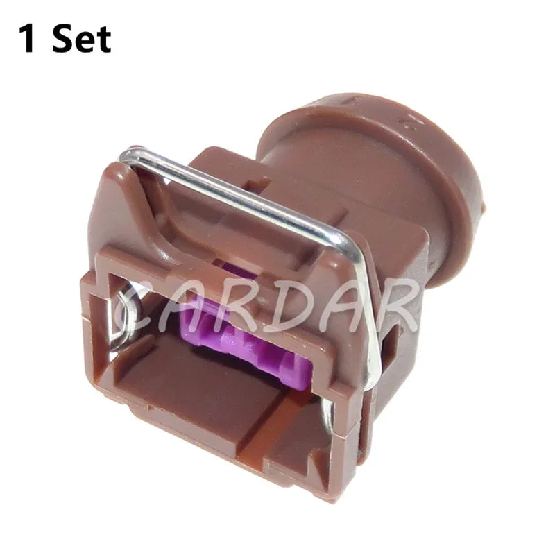 2 Pin 3.5 Series Automobile Wire Cable Plug Wiring Socket Auto Unsealed Female Connector With Terminal 144473-2