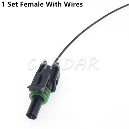 1 Pin 12015791 12010996 Gf30 Electrical Wire Socket Automotive Plug For Delphi Conenctor
