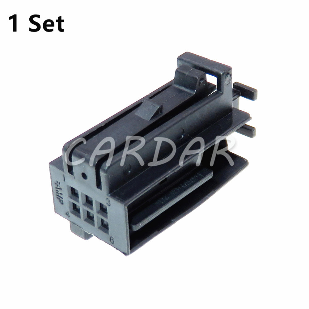 6 Pin 0.6 Series Auto Unsealed Connector Car Modification Parts Wire Cable Socket 965413-1 1355881-1