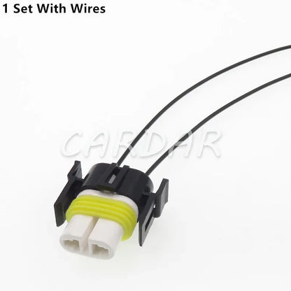 2 Pin Car Hernia Lamp High Temperature Resistance Wire Socket H11 Ceramic Connector