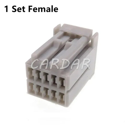10 Pin 638207-6 High Quality Grey Automobile Plastic Housing Wiring Harness Unsealed Socket For Honda