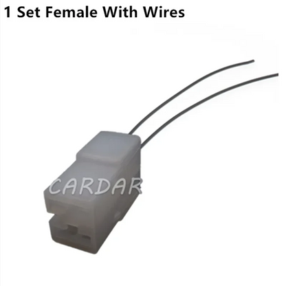 2 Pin 180924-5 180923-5 Automotive Plug Electrical Socket