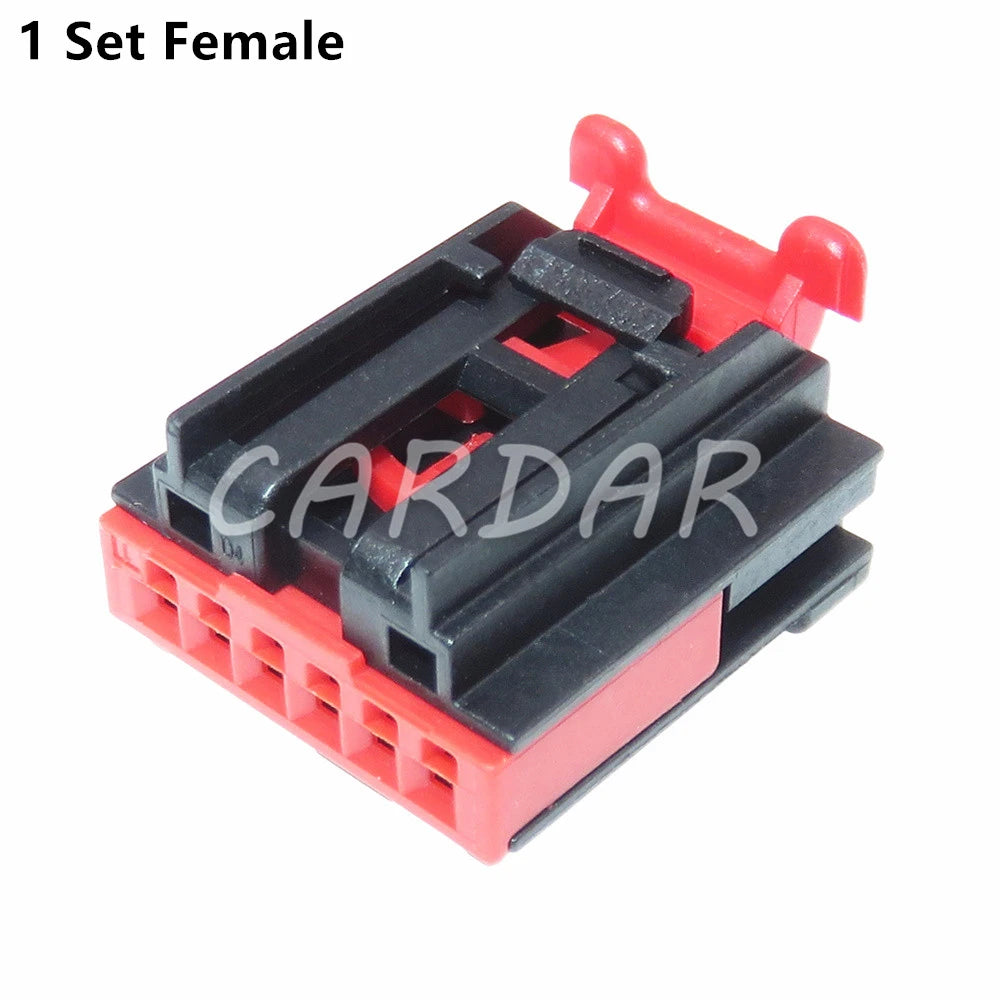 6 Pin 1456985-4 2035363-4 Car Plastic Housing Wire Connector Auto Unsealed Socket Electric Cable Adapter