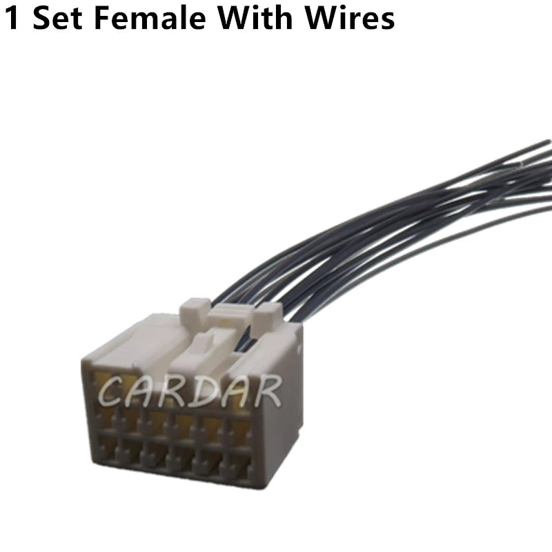 15 Pin MG641071 Automotive Connector Socket With Terminals For Car Auto Wiring Harness