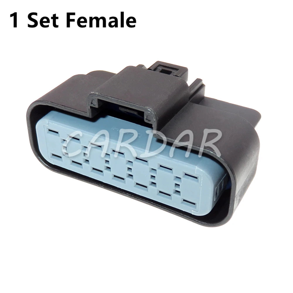 14 Pin Auto Waterproof Wire Connector Car Wiring Terminal Electric Cable Male Female Sealed Socket 15326922 15326917
