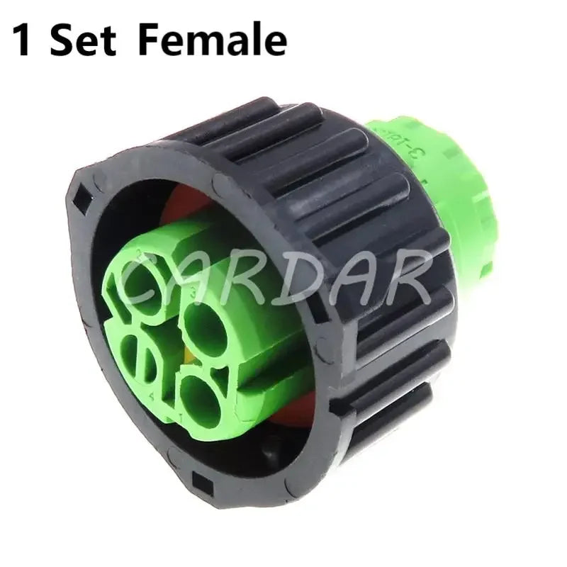 3 Pin 2.5 Series Auto Waterproof Connector 3-1813099-2 Automotive Wiring Terminal Sealed Socket 1813137-1
