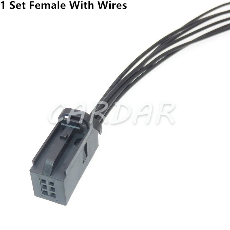 6 Pin 0.6 Series Auto Tire Pressure Alarm Cable Socket For VW Audi 1534121-1 4D0971636 1534121-1 4D0971636