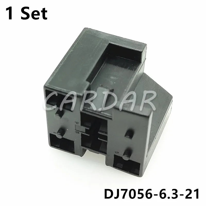 5 Pin 6.3 Series Car Unsealed Plug Automotive Connector Auto Electric Wiring High-power Socket 357 941 599