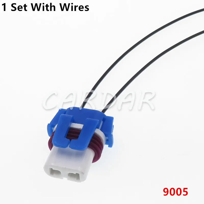 2 Pin 9005 Auto Ceramics Light Socket For Automotive Fog Lamp Connector