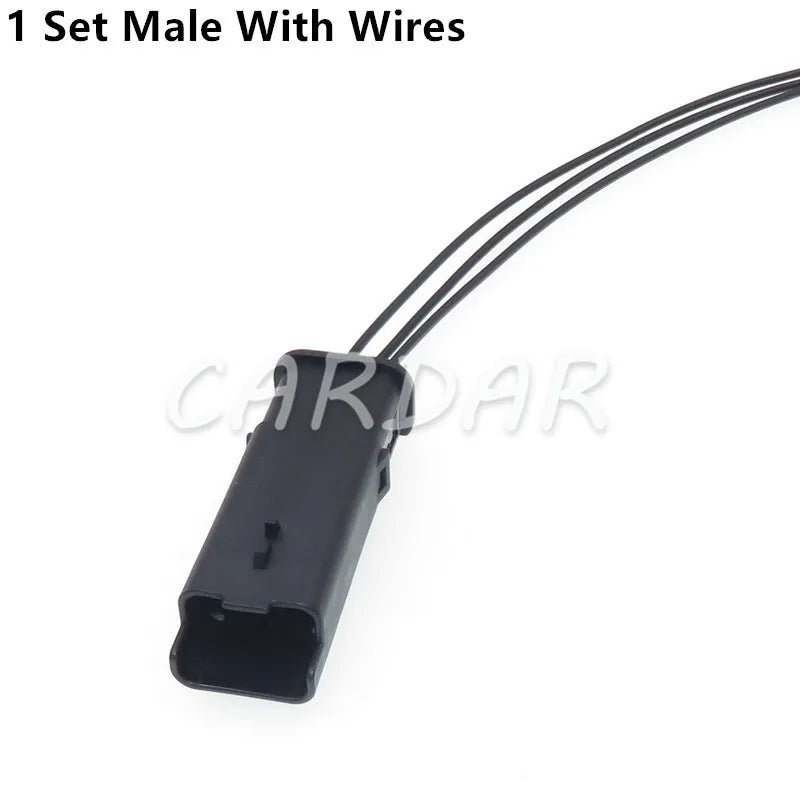 3 Pin 1.5 Series Automobile Headlight Regulator Sensor Plug Waterproof Wiring Socket 1801177-1 1-1801178-1