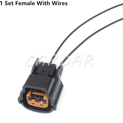 2 Pin 6098-0137 Auto Electrical Plug Automotive Connector For Hyundai Nissan