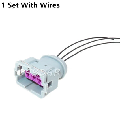 3 Pin 3.5 Series Auto Plastic Housing Unsealed Socket with Terminal Car Wiring Harness Plug