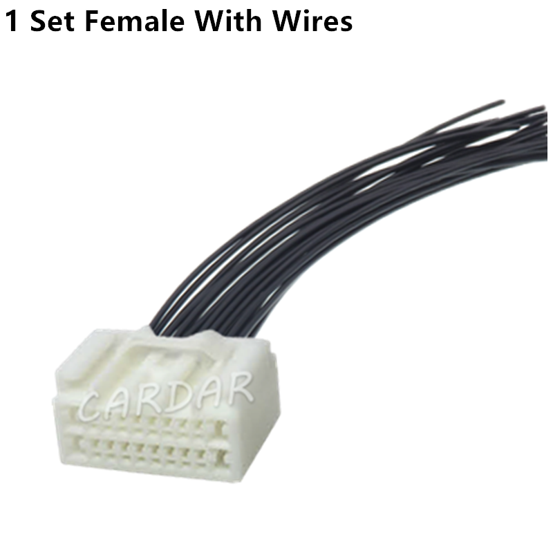 20 Pin 7283-1309 90980-12038 Car Horn Power Socket Automobile Wire Harness Connector