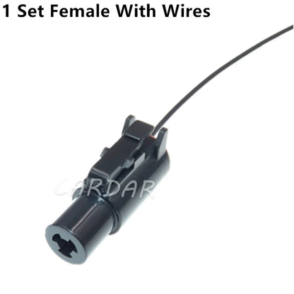 1 Pin 2.3 Series Auto Cable Haness Waterproof Socket With Terminal DTHD04-1-12P DTHD06-1-12S