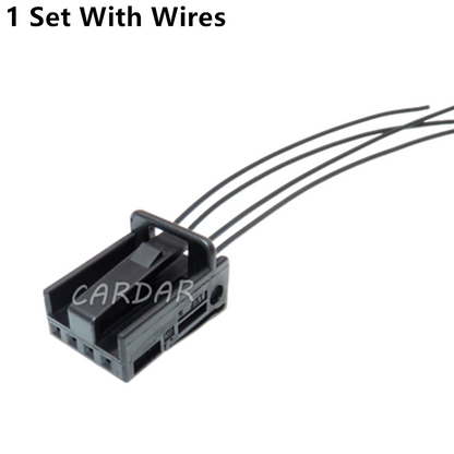 4 Pin 0.6 Series Miniature Auto Rain Sunlight Sensor Window Switch Wiring Terminal Socket For VW 1K09727040