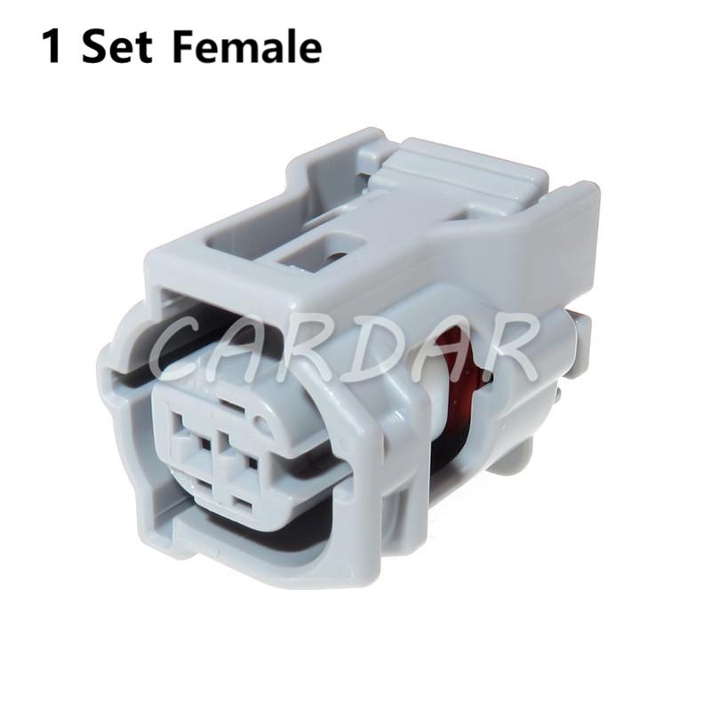 2 Pin 12572 6189-7073 Waterproof Automotive Injector Plug Auto Socket 90980-12572 For Honda Volvo Toyota