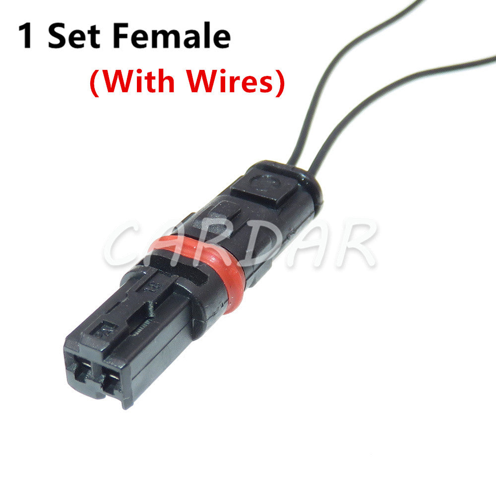 2 Pin Car Modification Plug For BMW Automobile LED Lights Cable Socket Auto Male Female Connector Assembly