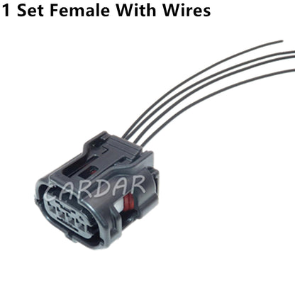 4 Pin 6189-7401 90980-12A85 Miniature Auto Male and Female Docking Wire Harness Waterproof Socket