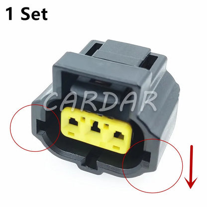 3 Pin 184032-1 184034-1 184311-1 Alternator Three Lead Wiring Pigtail 1U2Z-14S411-TA Wire Connector For Ford