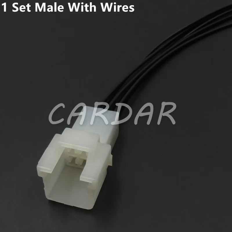 6 Pin 6090-1218 6090-1149 Electrical Motorcycle Cable Harness Connector Socket With Terminals