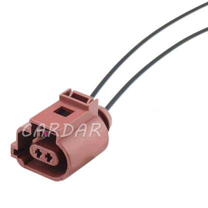 2 Pin 1.5mm 6X0973802A 1j0973702A Auto Temperature Sensor Plug Waterproof Electrical Socket