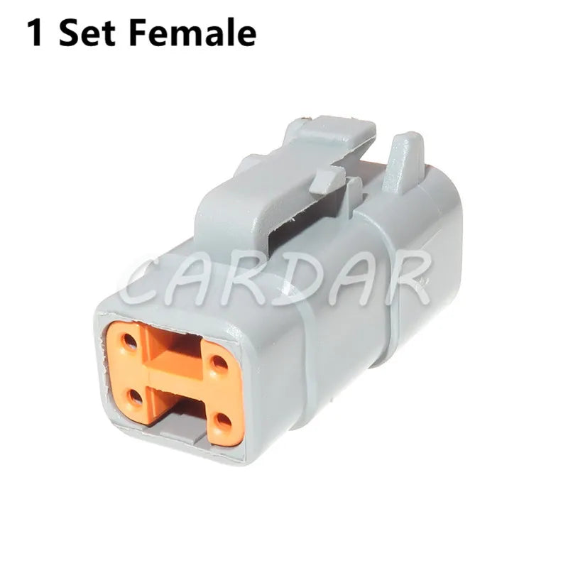 4 Pin DTM DTM06-4S ATM06-4S DTM04-4P ATM04-4P Electrical Auto Connector Automotive Plug