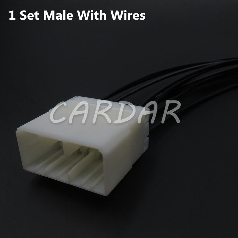 12 Pin 174933-1 173851-1 Auto Conenctor Socket With Terminals Pins