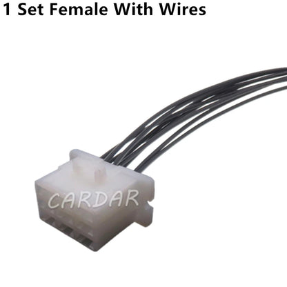 9 Pin 6.3 Series Automobile High Current Unsealed Cable Socket Car Plastic Housing Connector 6120-2093 6110-4593