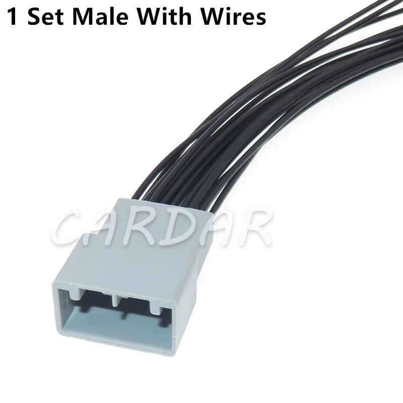 16 Pin MX34016SF1 MX34016PF1 Automotive Socket Wire Connector Grey Auto Cable Plug For Honda