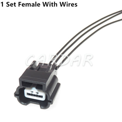 3 Pin 7283-8852-30 7282-8852-30 Waterproof Electrical Wire Connector For Car Socket
