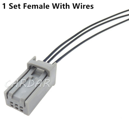 3 Pin MX34003SF1 Auto Connector Wiring Harness Cable Socket Car Plug