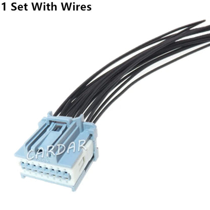 16 Pin Miniature Automotive Unsealed Socket Car Atmosphere Lamp Wiring Terminal Replacement Connector Parts