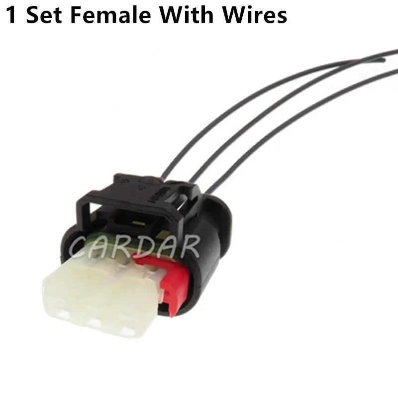 3 Pin 1488991-6 Automotive Engine Sensor Plug Radar Connector Waterproof Cable Socket For Toyota